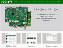 Tablet Screenshot of digitalview.com